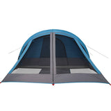 Camping Tent Cabin 4-Person Blue Waterproof 94714