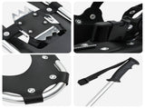 3 in 1 Snowshoes Silver and Black 63.5 x 21 cm 42021429