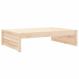 4 Piece Garden Lounge Set Solid Wood Pine 3186627
