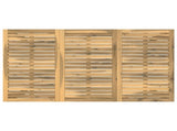 Garden Dinner Table White 141 x 80.5 x 75 cm Solid Acacia Wood 901714