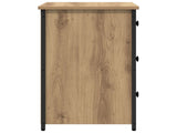 Bedside Cabinet Brown 40 x 36 x 60 cm Solid Reclaim Wood 871259