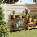 Plant Stand Anthracite 75.5x54.5x100 cm Galvanised Steel 364535