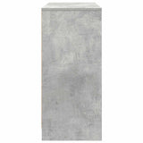 Sideboard Concrete Grey 85x34x76 cm Engineered Wood 861628