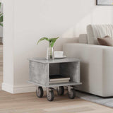 TV Stand Concrete Grey 37 x 35 x 35 cm Engineered Wood 891051