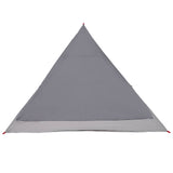 Backpacking Tent Grey and Orange 4-Person 42018561