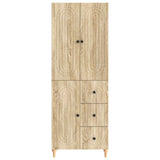Cabinet Set 2 pcs 66 x 34.5 x 90 cm Engineered Wood 3416477