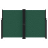 ZNTS Retractable Side Awning Dark Green 160x600 cm 4004635