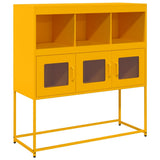 Sideboard Mustard Yellow 100.5x39x107 cm Cold-rolled Steel 853419