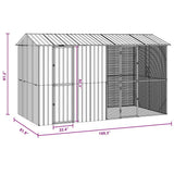 Bird Cage Anthracite 430 x 208 x 247 cm Galvanised Steel 3325153