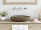 Riverstone basin Light Grey x 12 cm 4103948