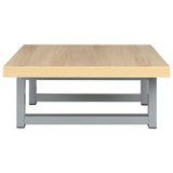 Two Piece Bathroom Furniture Set Ceramic Oak 279329