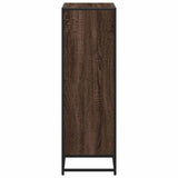 Book Cabinet Brown Oak 60x35x107.5 cm Engineered Wood 849118