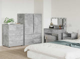 Storage Cabinets 60 x 48 x 105 cm Engineered Wood Concrete Grey 3406238
