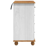 Chest of Drawer ASKIM White 45.8 x 40 x 79 cm Solid Pine wood 4105417