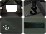 Family Tent with Rainfly Water-resistant 10-Person Army Green 42042201