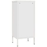 Storage Cabinet White 42.5x35x101.5 cm Steel 336197