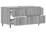 Bathroom Sink Cabinet ZWOLLE Grey Sonoma 82 x 41x 58.5 cm 896361