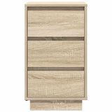 Bedside Cabinet with LED Lights Sonoma Oak 38x34x65 cm 861303