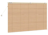 Venetian Blind Oak Look 160 x 130 cm 35 mm Solid Paulownia Wood 42015328