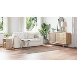 Anti-slip Shaggy Rug Brown 140 x 200 cm PP 4019793
