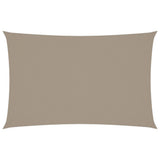 Sunshade Sail Oxford Fabric Rectangular 4x7 m Taupe 135438