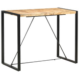 ZNTS Bar Table 140x70x110 cm Solid Mango Wood 285957