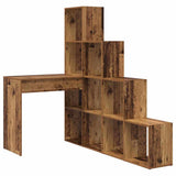 Corner Desk Old Wood 101.5 x 149.5 x 149.5 cm Engineered Wood 3337247