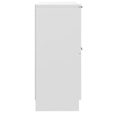Sideboard White 30x30x70 cm Engineered Wood 811169