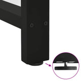 Console Table Legs Black 2 pcs 38x cm Steel 4013296