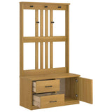 Hall Tree SANDNES 87x40x159.5cm Solid Wood Pine 4010494