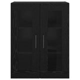 Wall Mounted Cabinet Wall-mounted Black oak 69.5 x 34 x 90 cm 879605