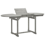 Garden Dining Table x80x75 cm Solid Acacia Wood 316574