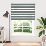 Zebra Blind Dark Grey 155x200 cm Fabric Width 150.9 cm Polyester 4014168
