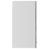 Hanging Glass Cabinet Concrete grey Engineered wood Medium 802525