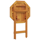Folding Garden Table 60x75 cm Solid Wood Acacia 4004909