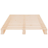 Pallet Bed without Mattress 90x200 cm Solid Wood 821377