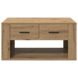 Coffee Table Artisan Oak 80 x 50 x 40 cm Engineered Wood 881130