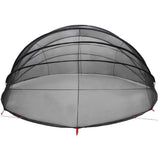 Pool Dome Folding Manual Black 592 x 590 x 275 cm 42001135