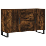 ZNTS Sideboard Smoked Oak 100x36x60 cm Engineered Wood 828201