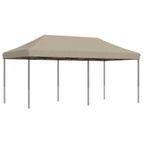 Foldable Party Tent Pop-Up Taupe 580x292x315 cm 4004938