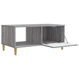Coffee Table Grey Sonoma 90 x 50 x 40 cm Engineered Wood 894731