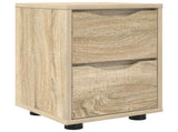 Bedside Table Sonoma Oak 30.5 x 30 x 43 cm Engineered Wood 888801
