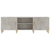 TV Cabinet Concrete Grey 150x30x50 cm Engineered Wood 812622