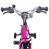 Kids Bike 12 Inches for 2-4 Years Old Pink Black 42009240
