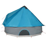 Family Tent Tipi 12-Person Blue Waterproof 94592