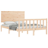 Bed Frame without Mattress 120x200 cm Solid Wood Pine 3193396