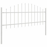 Garden Fence WOERDEN 8 pcs 170 x 115 cm Powder-Coated Steel 3360172