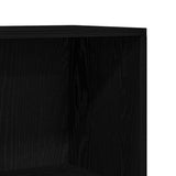 Bookshelf Black Oak 60 x 24 x 143 cm Engineered Wood 862467