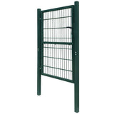 2D Fence Gate Green 100x180 cm 141752