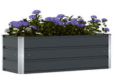 Planter Anthracite 100 x 40 x 45 cm Steel 42018184